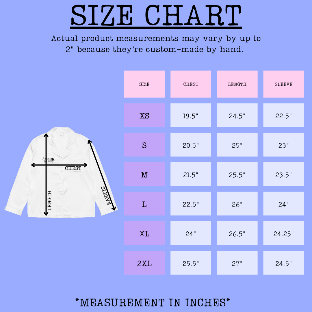 Women's Pajama Tops - Various Patterns