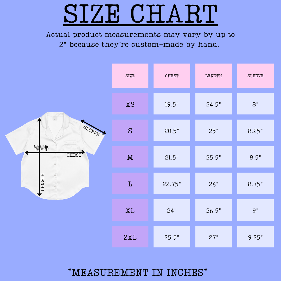 Women's Pajama Tops - Various Patterns