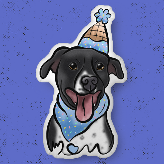 Barkspoke Custom-Shape Pillow