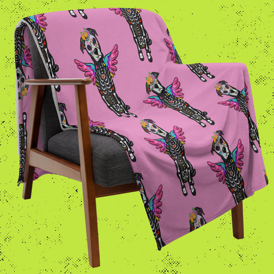 Barkspoke Throw Blanket