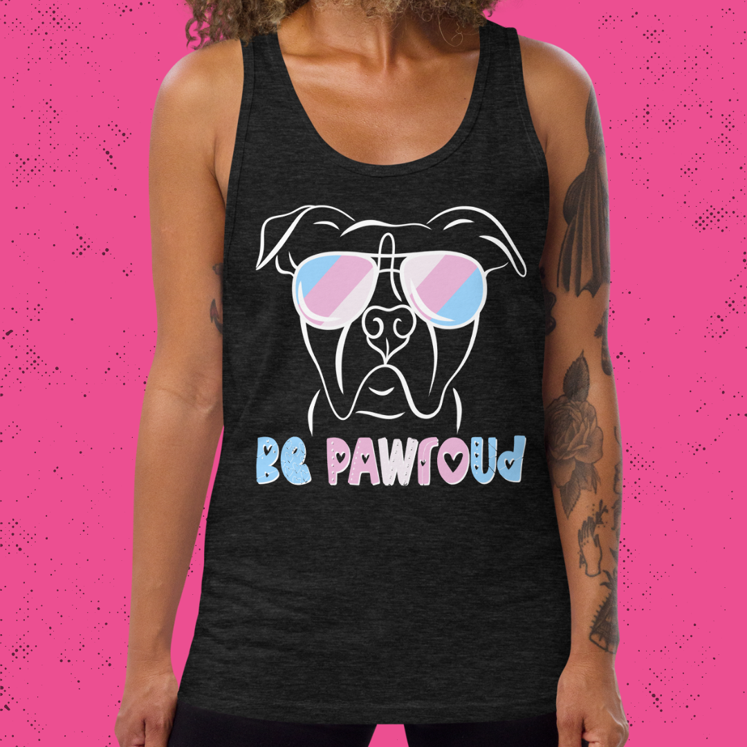 Be PAWroud Unisex Tank Top