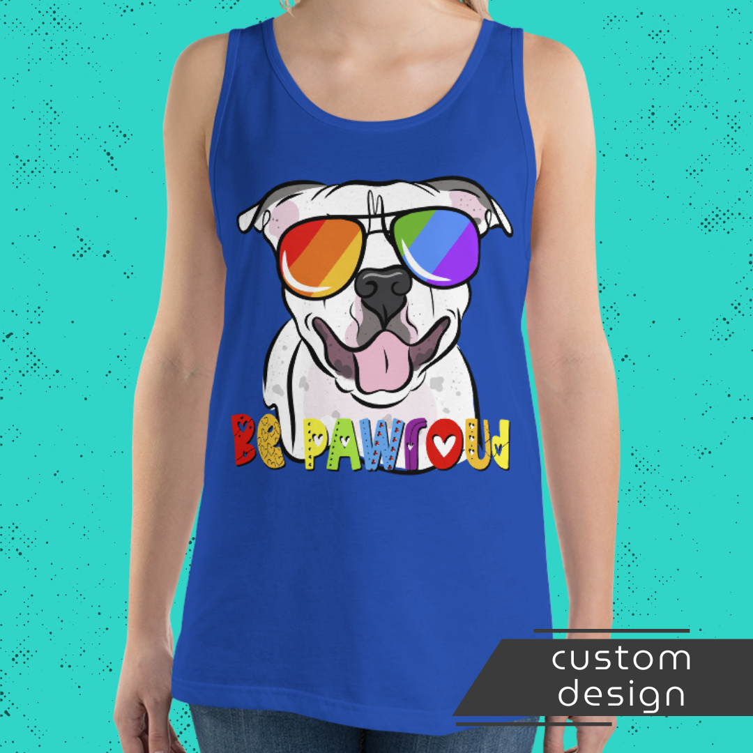 Be PAWroud Unisex Tank Top