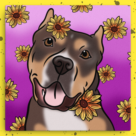 Barkspoke Wall Canvas Print