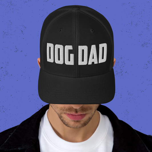 Dog Dad Retro Trucker Hat