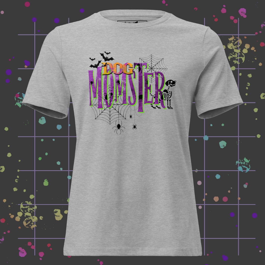 Dog Momster Women's Relaxed T-Shirt