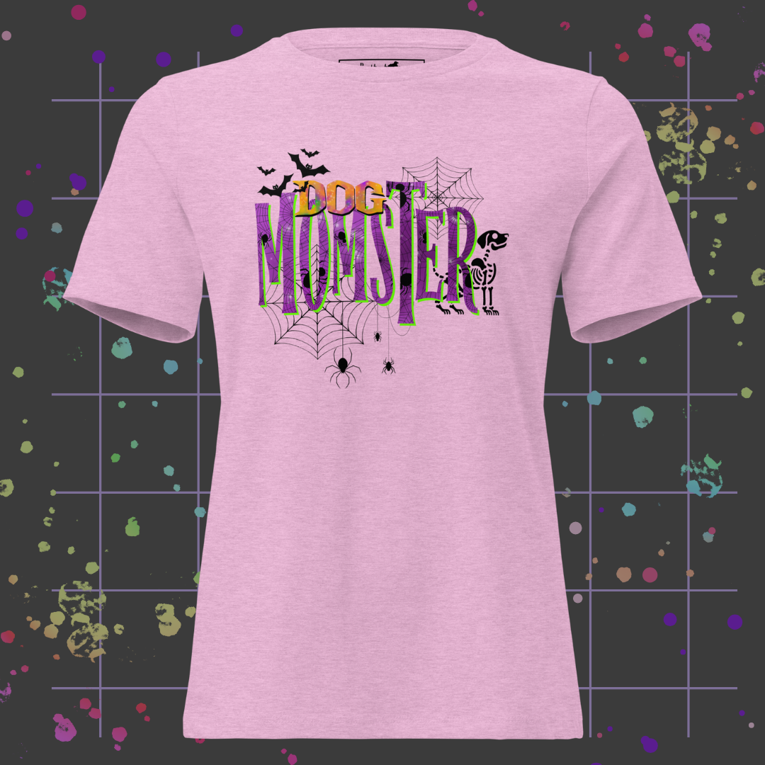 Dog Momster Women's Relaxed T-Shirt