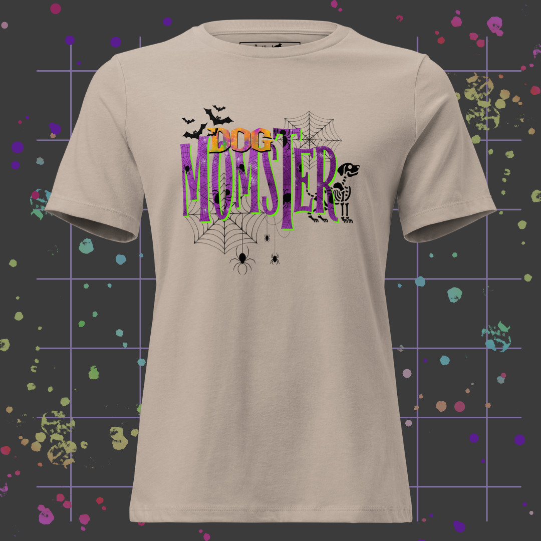 Dog Momster Women's Relaxed T-Shirt