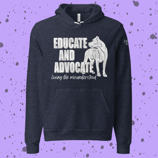 Educate & Advocate Signature Hoodie