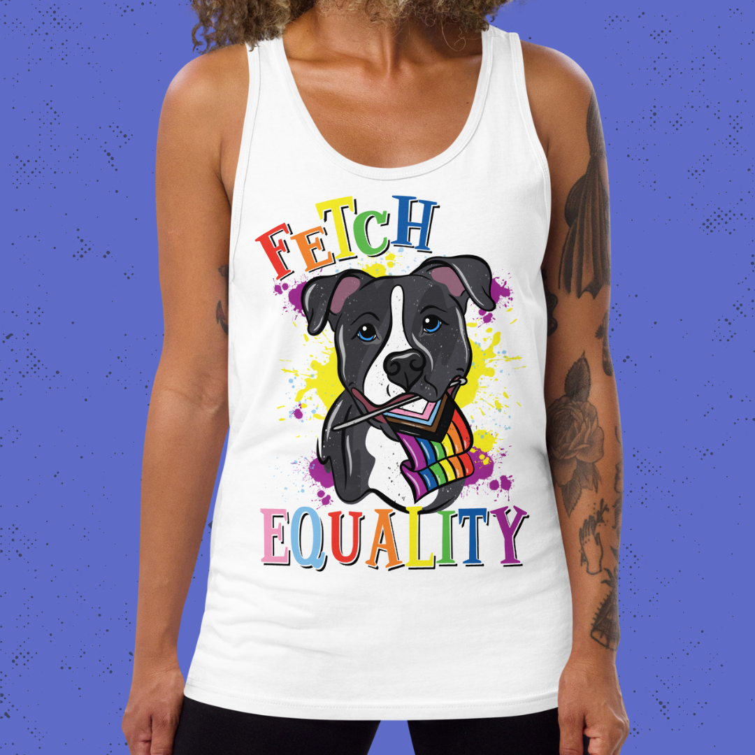 Fetch Equality Unisex Tank Top