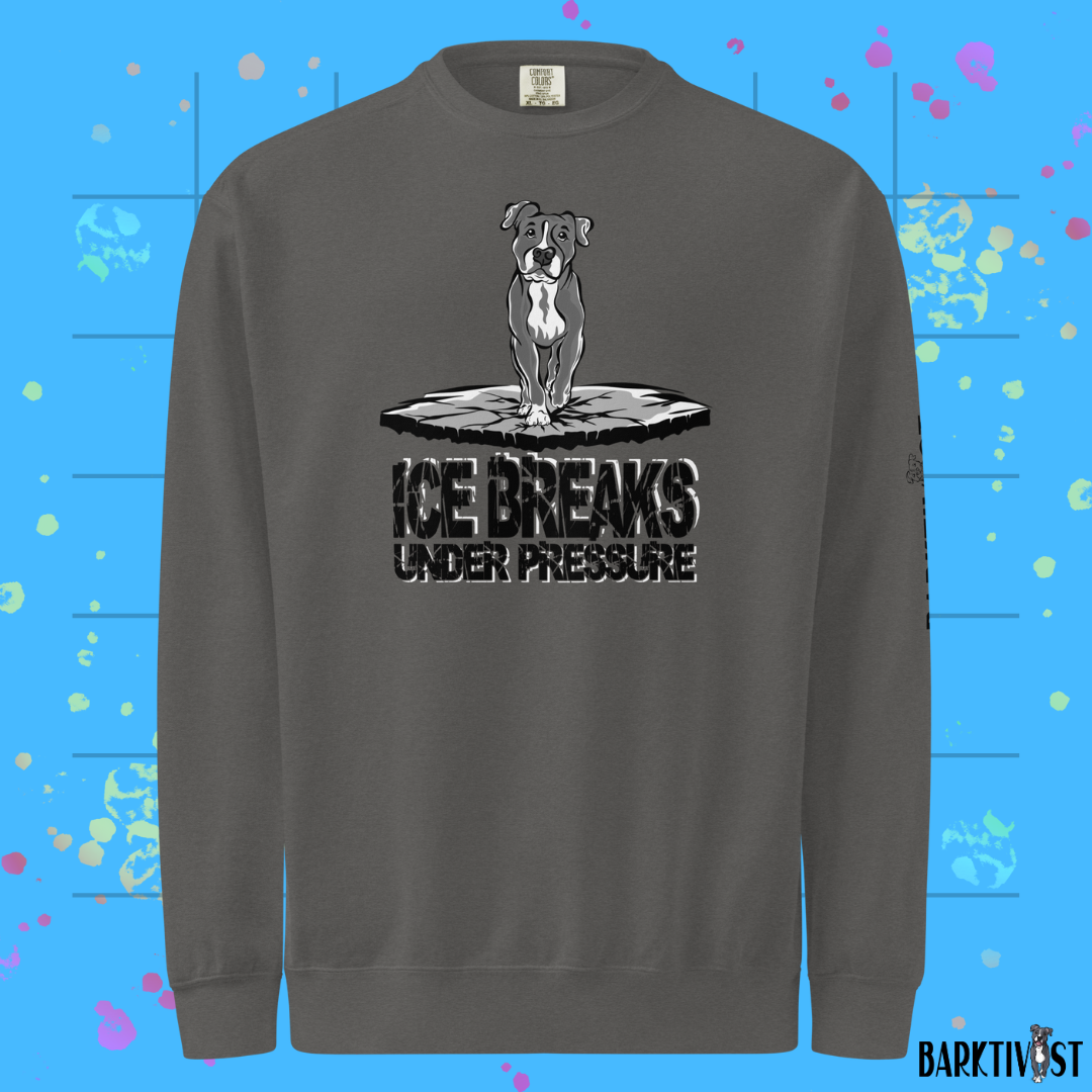 Ice Breaks Under Pressure Sweatshirt