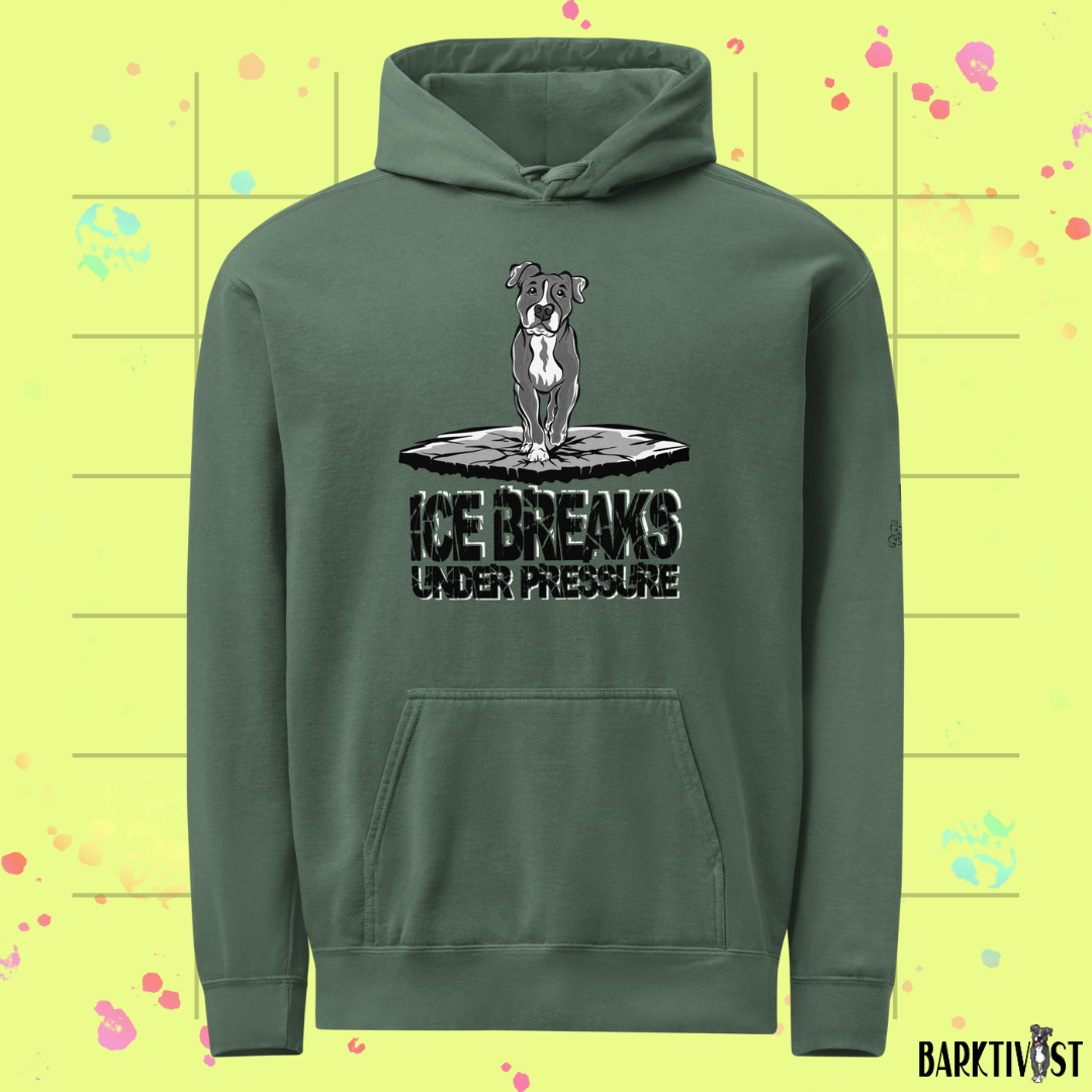 Ice Breaks Under Pressure Hoodie