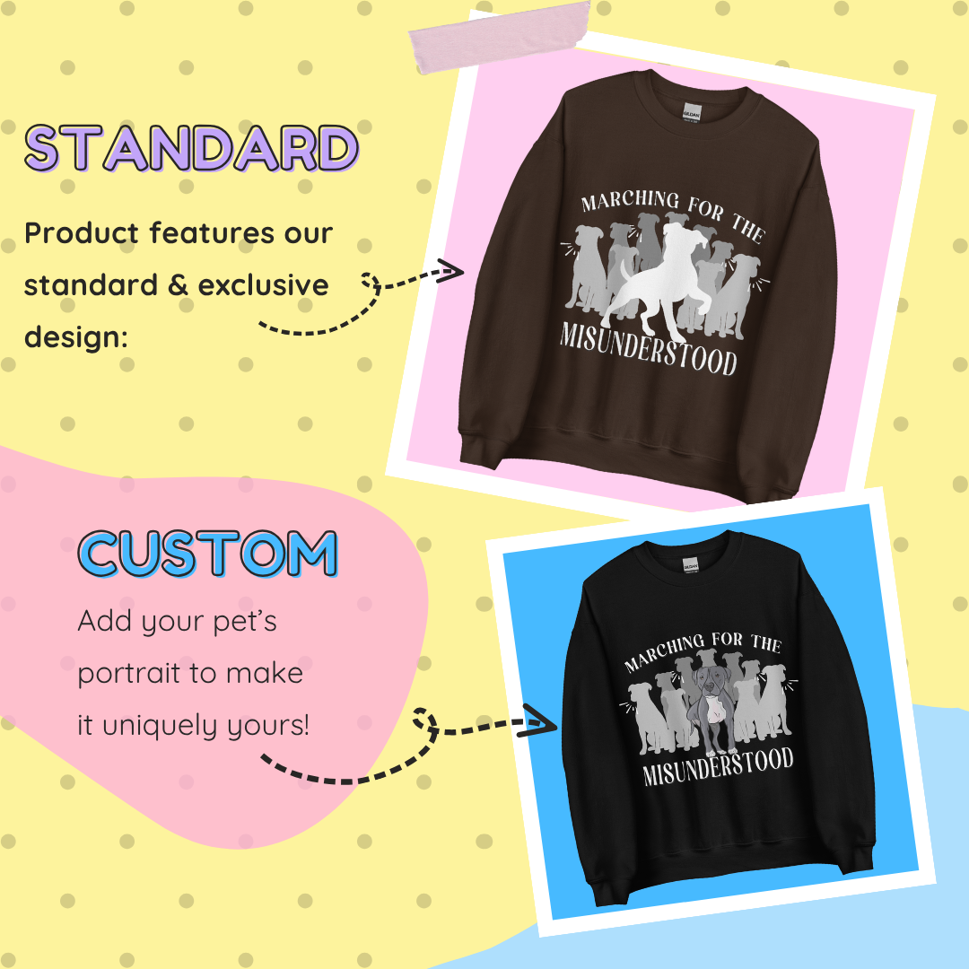 Marching for the Misunderstood Unisex Sweatshirt