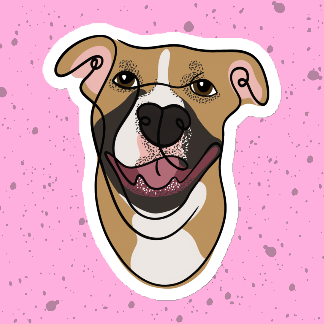 Barkspoke Die-Cut Magnet
