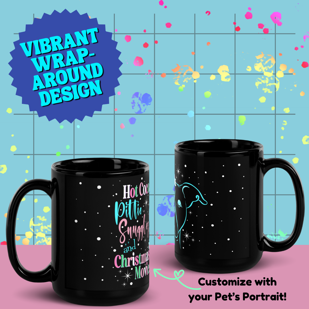 Pittie Snuggles 15oz Mug