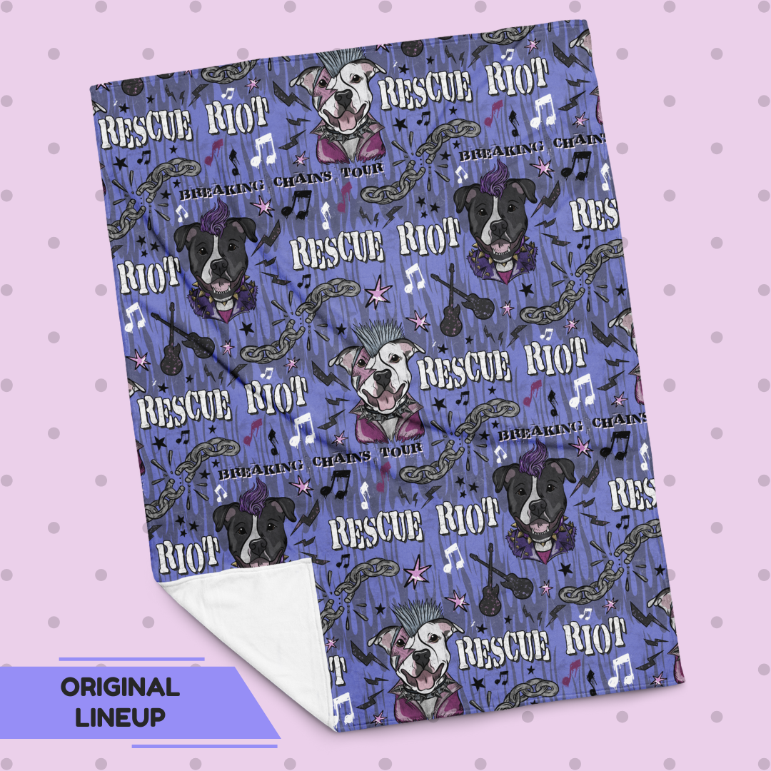 Rescue Riot Throw Blanket