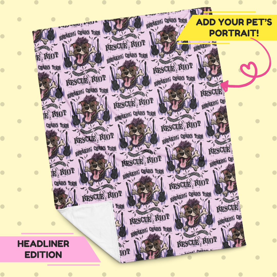 Rescue Riot Throw Blanket