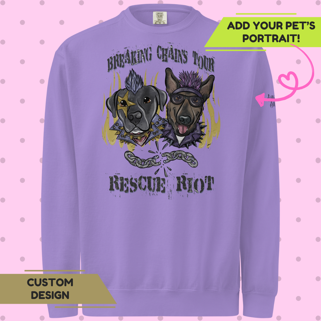 Rescue Riot Band Sweatshirt