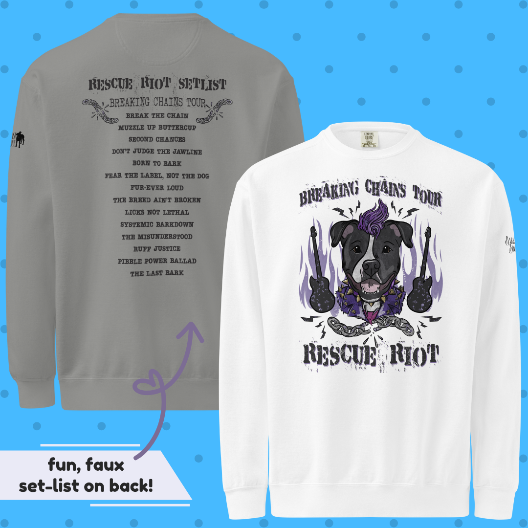 Rescue Riot Band Sweatshirt