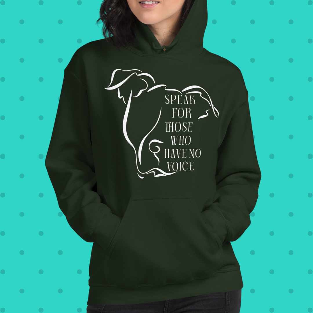 Speak for Those Who Have No Voice Unisex Hoodie