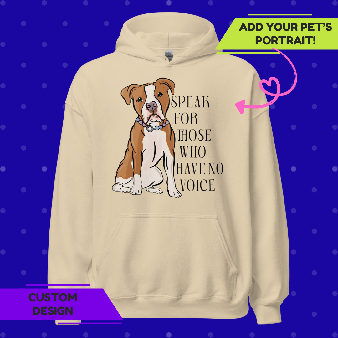 Speak for Those Who Have No Voice Unisex Hoodie