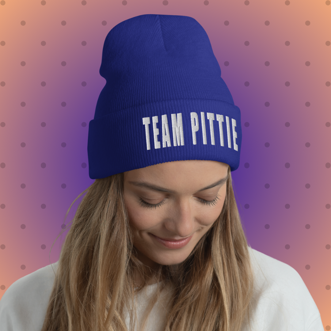 Team Pittie Cuffed Beanie