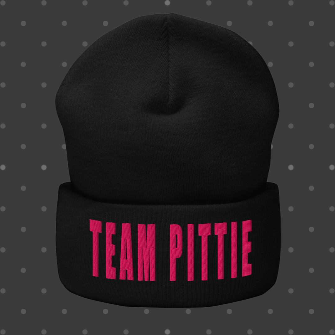 Team Pittie Cuffed Beanie