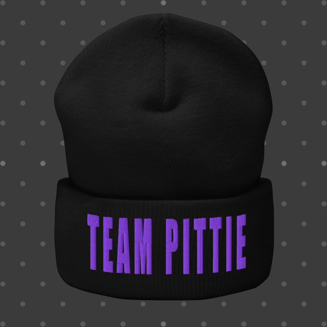 Team Pittie Cuffed Beanie