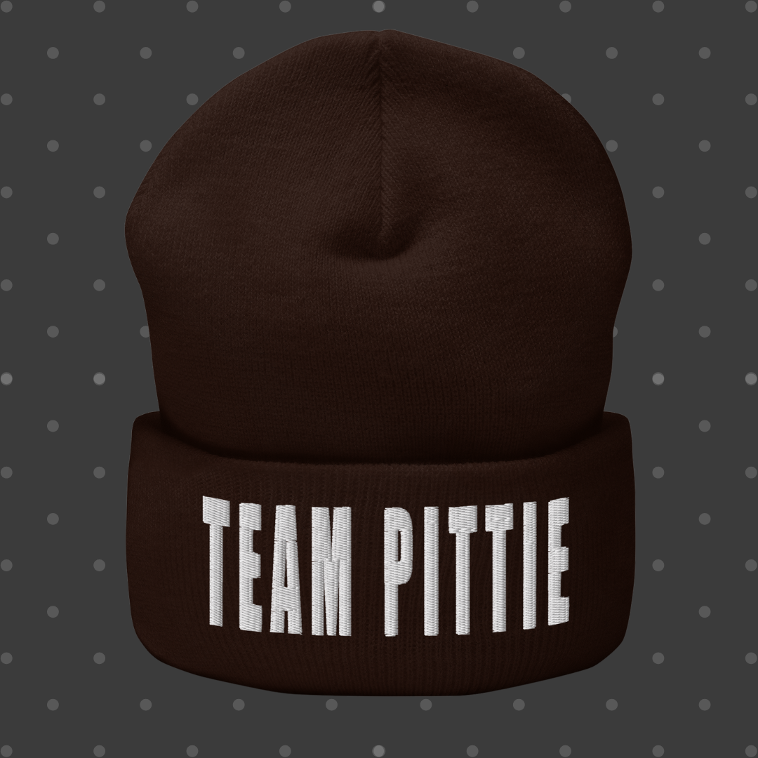 Team Pittie Cuffed Beanie