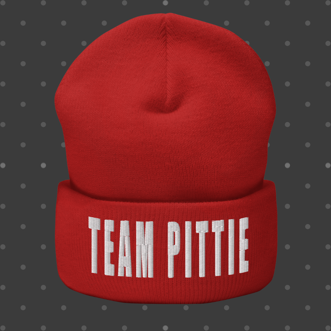 Team Pittie Cuffed Beanie
