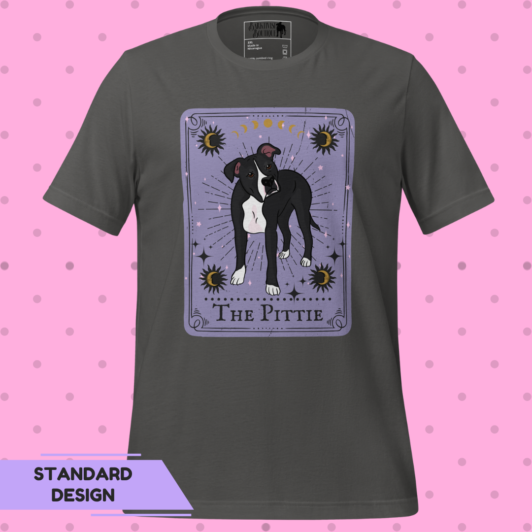 The Pittie Tarot Card Unisex Tee