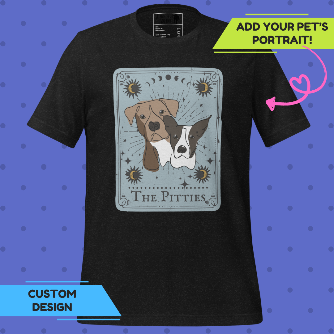 The Pittie Tarot Card Unisex Tee