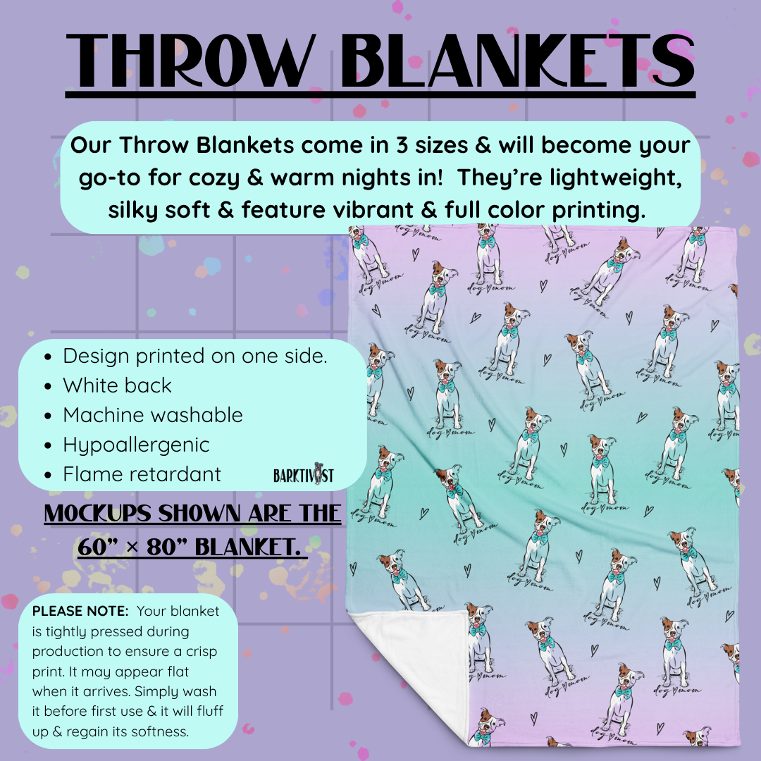 PAWsonalized Throw Blanket