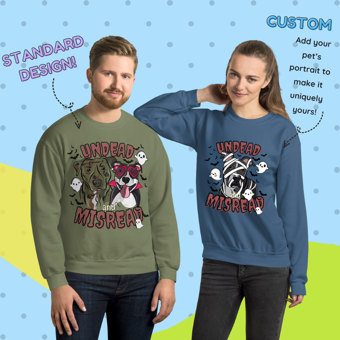 Undead & Misread Unisex Sweatshirt