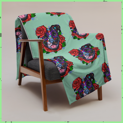Barkspoke Throw Blanket
