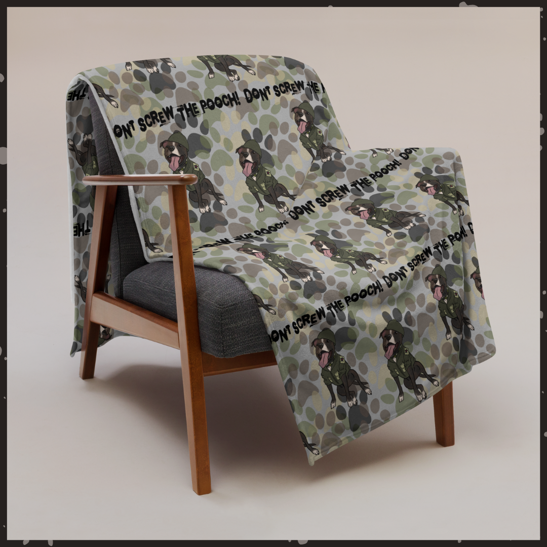 Barkspoke Throw Blanket