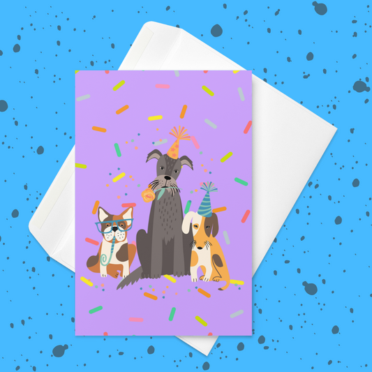 PAWspoke 4 x 6 Greeting Card