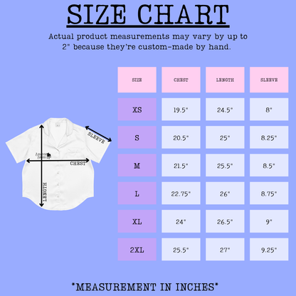 Women's Pajama Tops - Various Patterns