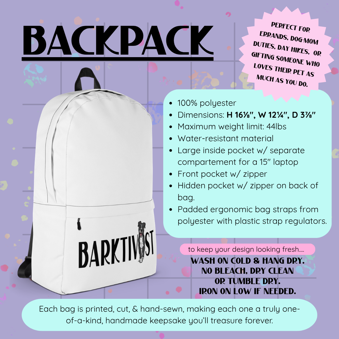 PAWsonalized Backpack