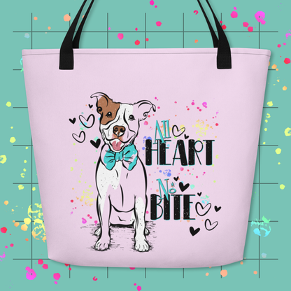 All Heart, No Bite Tote