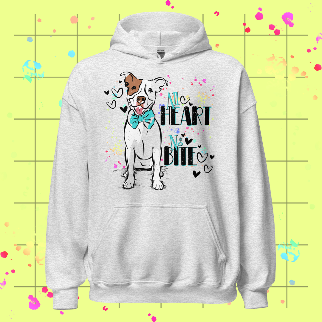 All Heart, No Bite Unisex Hoodie