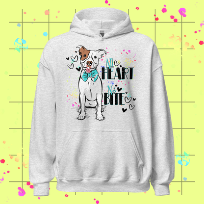 All Heart, No Bite Unisex Hoodie