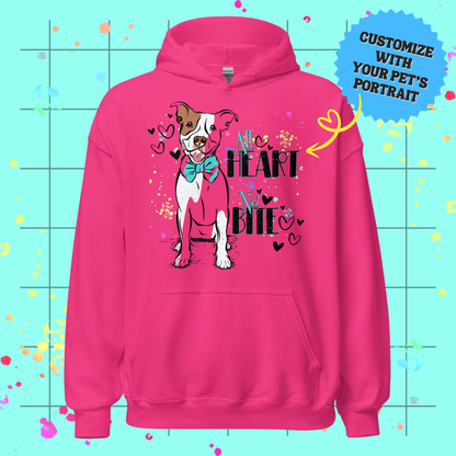 All Heart, No Bite Unisex Hoodie