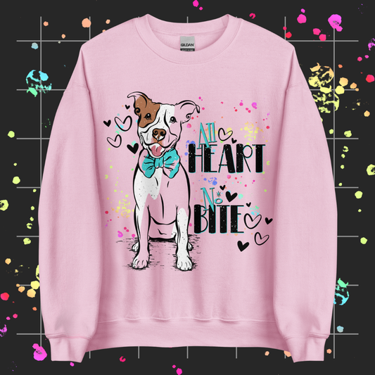 All Heart, No Bite Unisex Sweatshirt