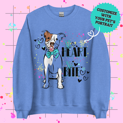 All Heart, No Bite Unisex Sweatshirt