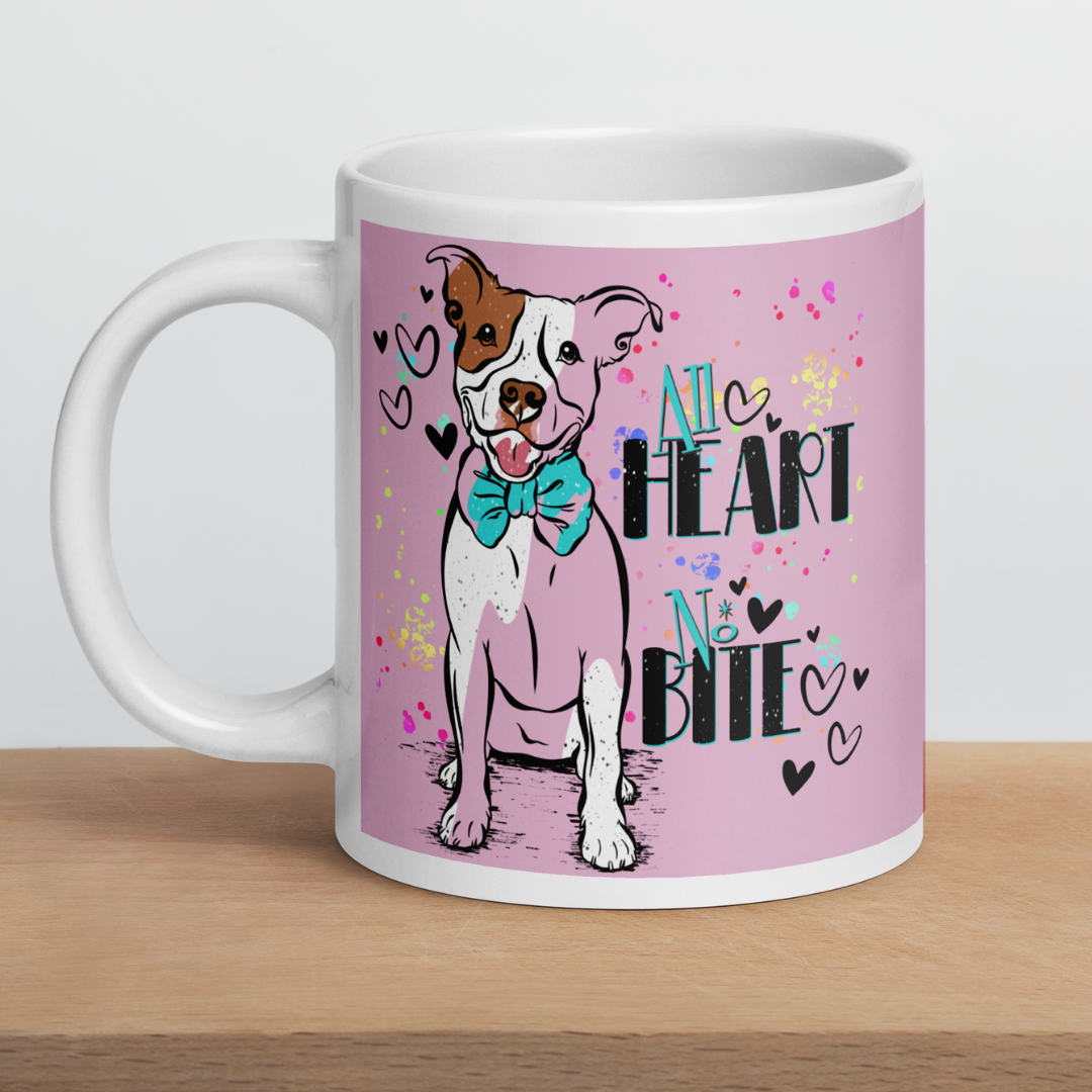 All Heart,No Bite 20oz Mug