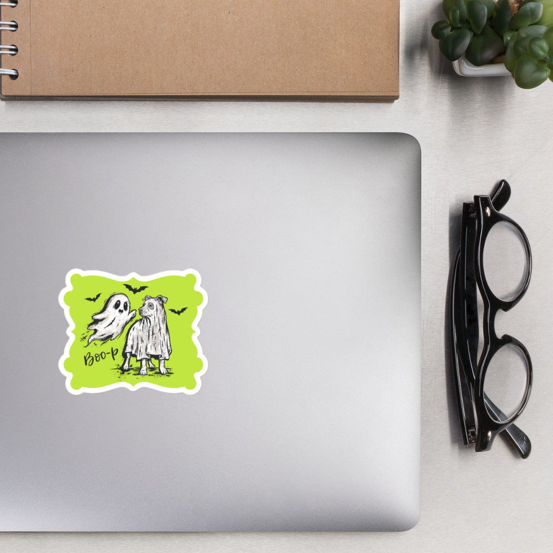 BOO-P Die-Cut Sticker