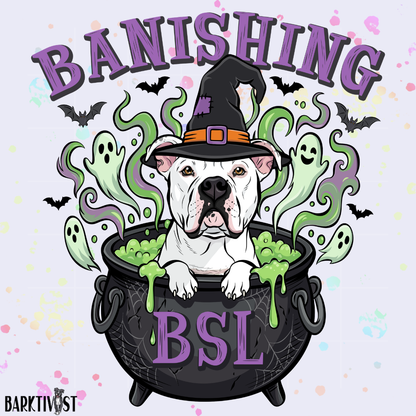 Banishing BSL Glass w/Lid & Straw