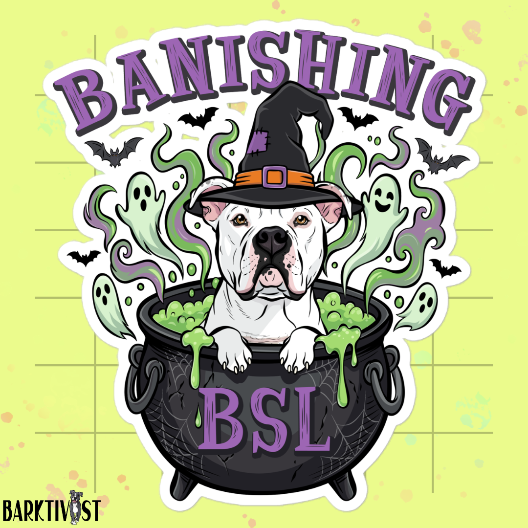 Banishing BSL Die-Cut Sticker