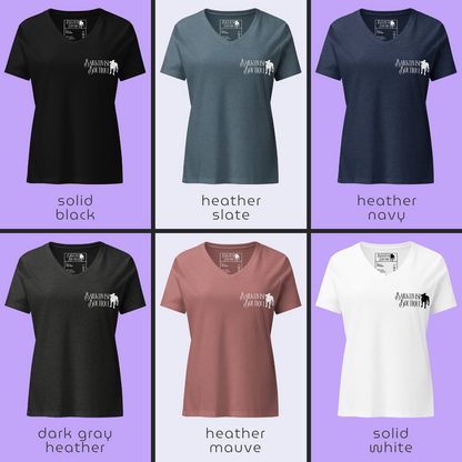 Barkspoke Women's V-Neck T-Shirt