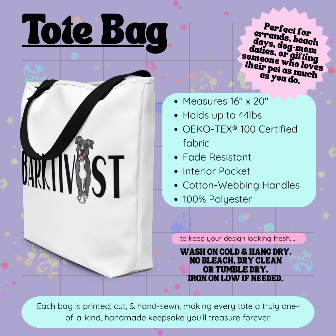 All Heart, No Bite Tote